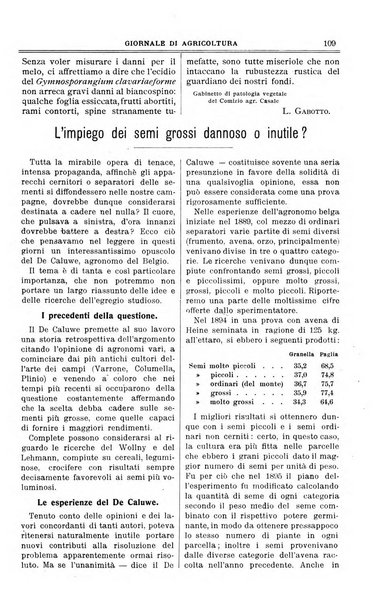 L' Italia agricola giornale di agricoltura