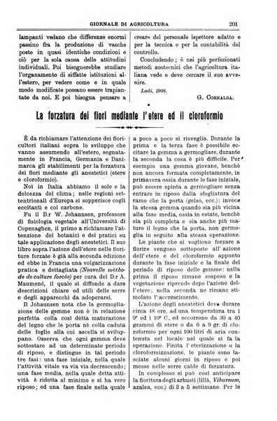 L' Italia agricola giornale di agricoltura