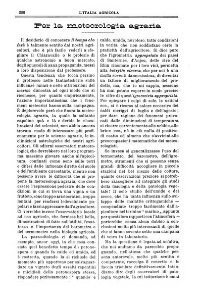 L' Italia agricola giornale di agricoltura