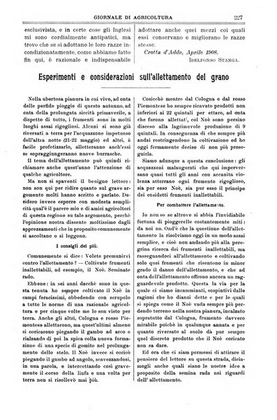 L' Italia agricola giornale di agricoltura