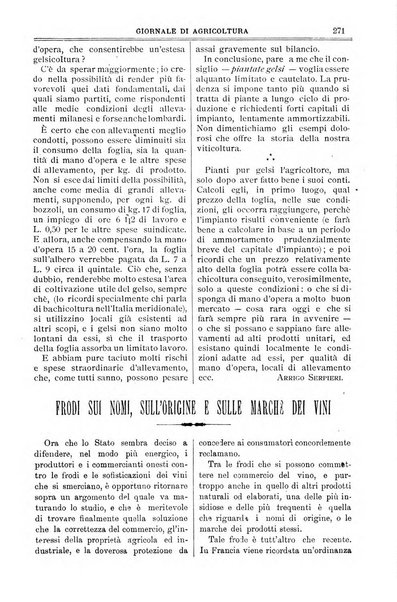 L' Italia agricola giornale di agricoltura