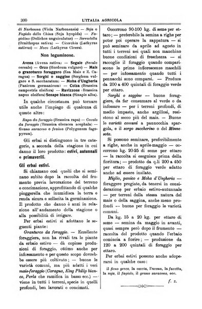 L' Italia agricola giornale di agricoltura