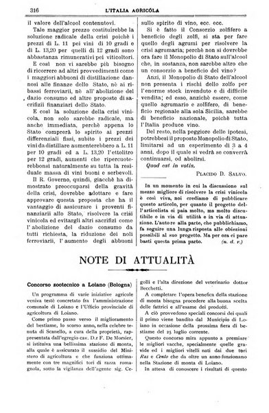 L' Italia agricola giornale di agricoltura