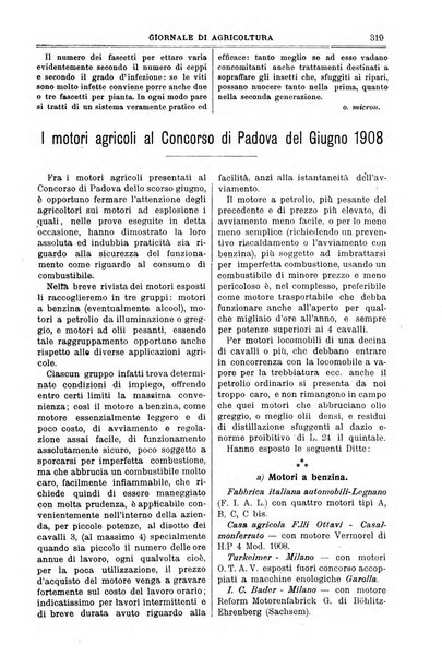 L' Italia agricola giornale di agricoltura