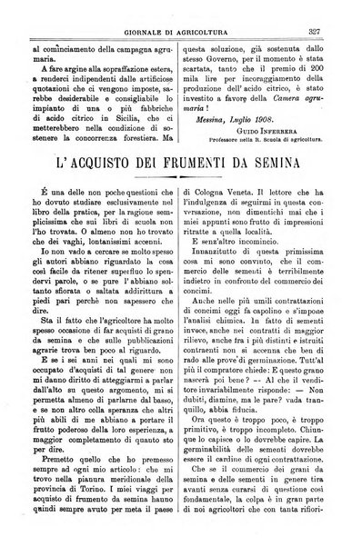 L' Italia agricola giornale di agricoltura