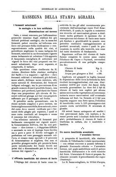 L' Italia agricola giornale di agricoltura