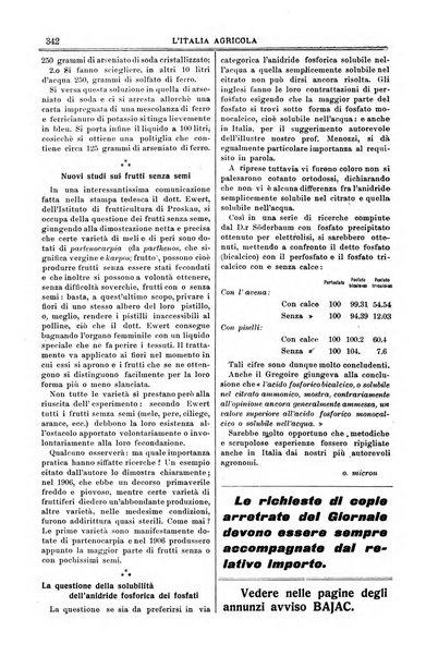 L' Italia agricola giornale di agricoltura