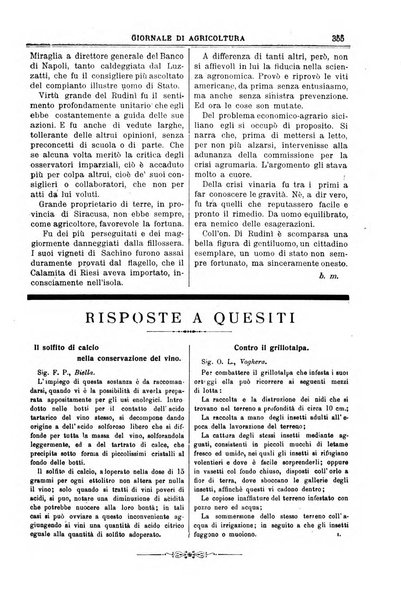 L' Italia agricola giornale di agricoltura