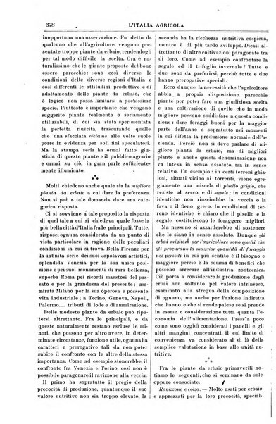 L' Italia agricola giornale di agricoltura