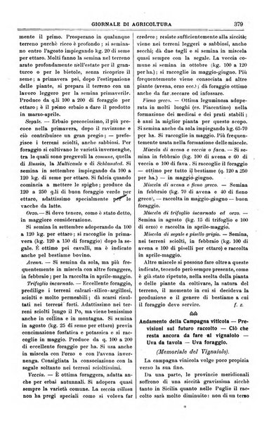 L' Italia agricola giornale di agricoltura