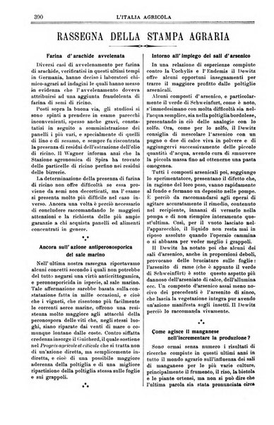 L' Italia agricola giornale di agricoltura