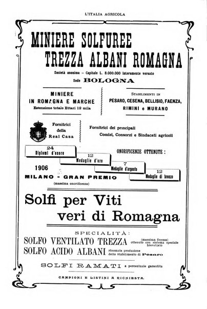 L' Italia agricola giornale di agricoltura