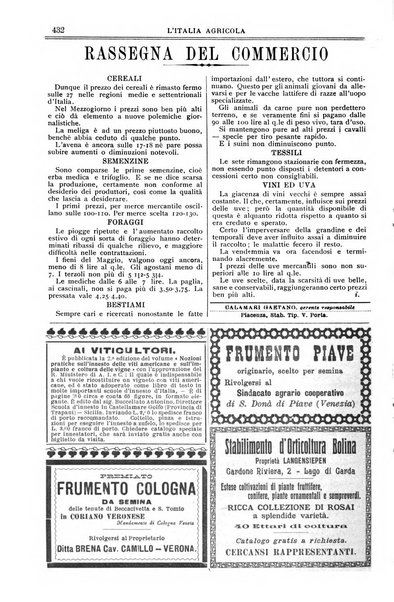 L' Italia agricola giornale di agricoltura