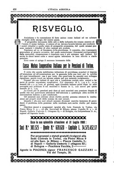 L' Italia agricola giornale di agricoltura