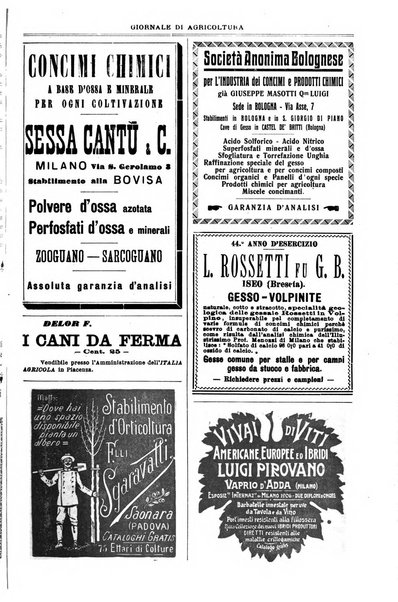 L' Italia agricola giornale di agricoltura