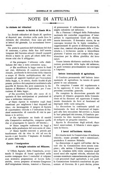 L' Italia agricola giornale di agricoltura