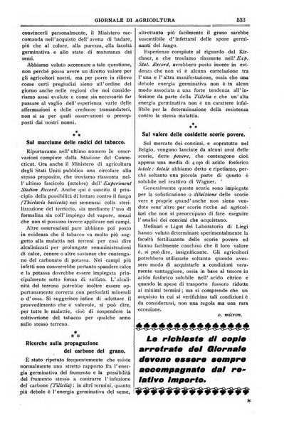 L' Italia agricola giornale di agricoltura