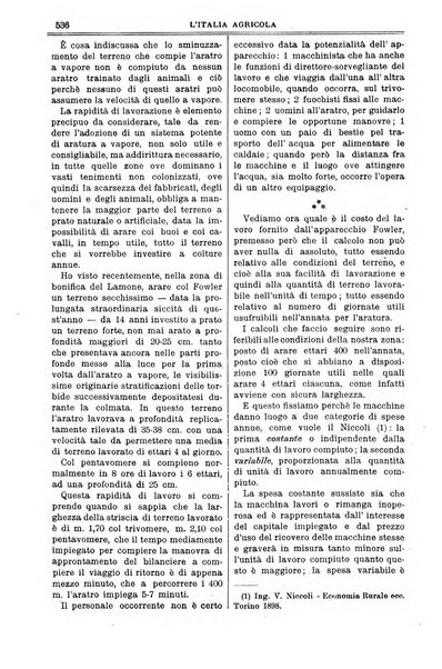 L' Italia agricola giornale di agricoltura