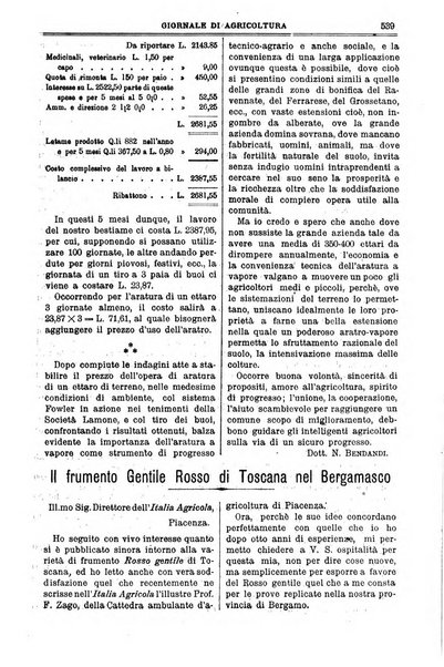 L' Italia agricola giornale di agricoltura