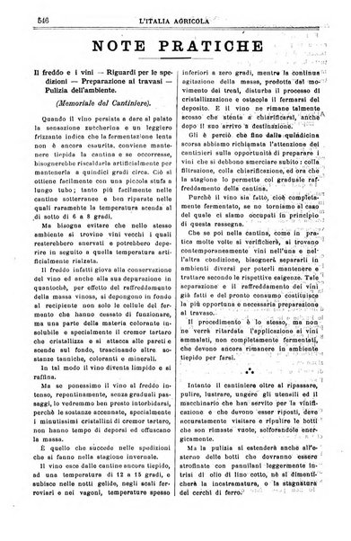 L' Italia agricola giornale di agricoltura