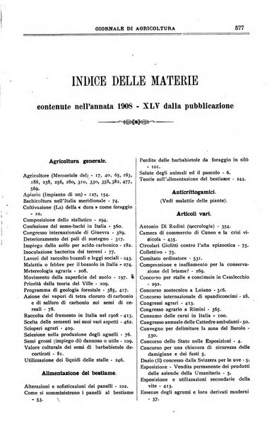 L' Italia agricola giornale di agricoltura