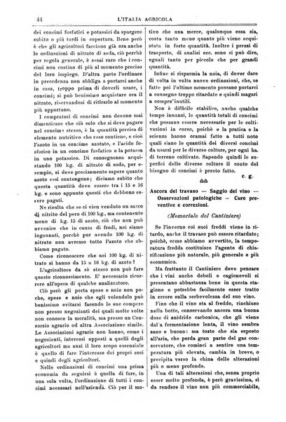 L' Italia agricola giornale di agricoltura