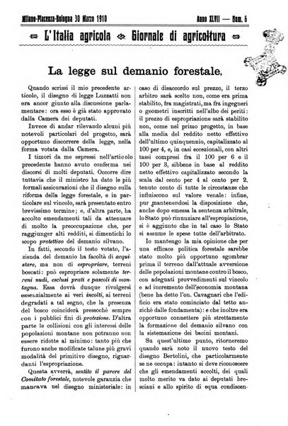 L' Italia agricola giornale di agricoltura