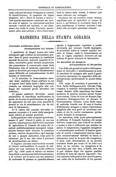 L' Italia agricola giornale di agricoltura