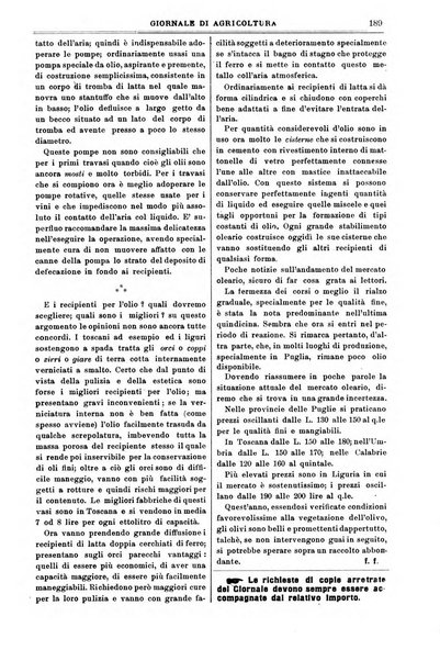 L' Italia agricola giornale di agricoltura