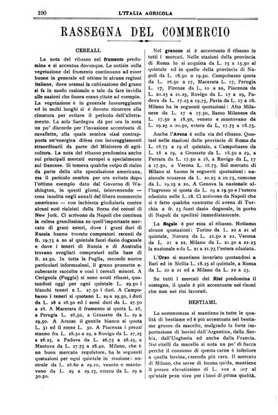 L' Italia agricola giornale di agricoltura