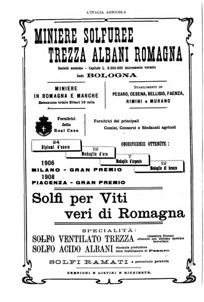 L' Italia agricola giornale di agricoltura