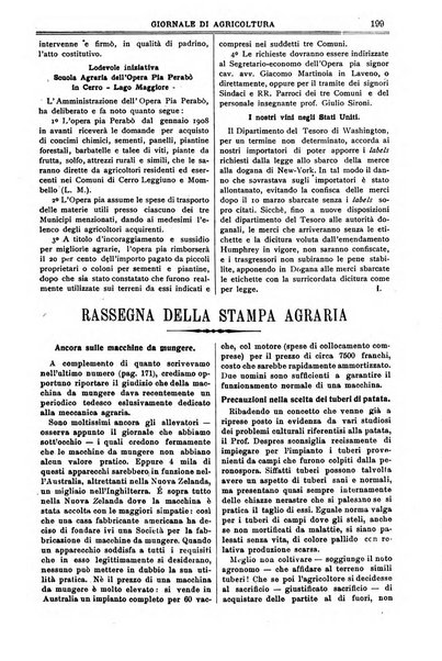 L' Italia agricola giornale di agricoltura