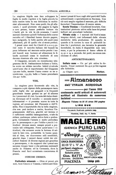 L' Italia agricola giornale di agricoltura