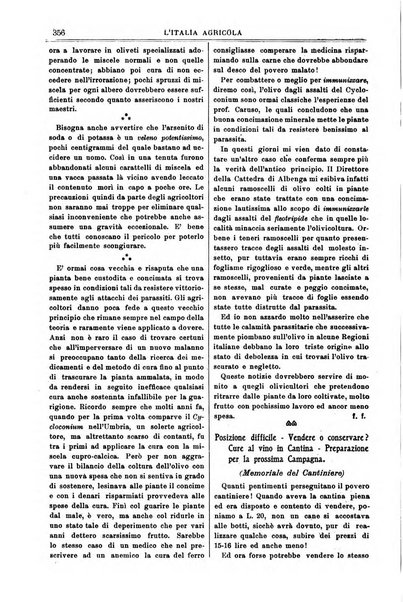 L' Italia agricola giornale di agricoltura