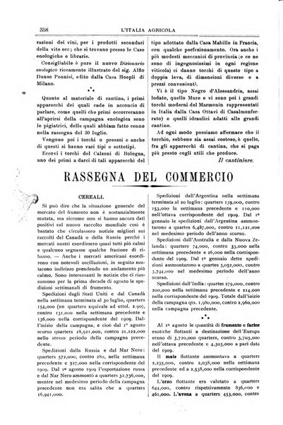 L' Italia agricola giornale di agricoltura