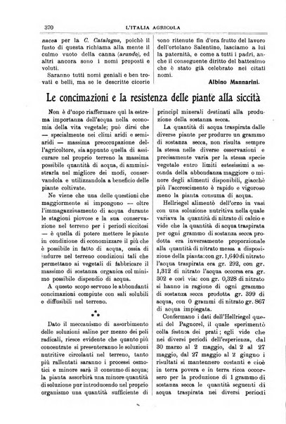 L' Italia agricola giornale di agricoltura