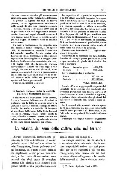 L' Italia agricola giornale di agricoltura