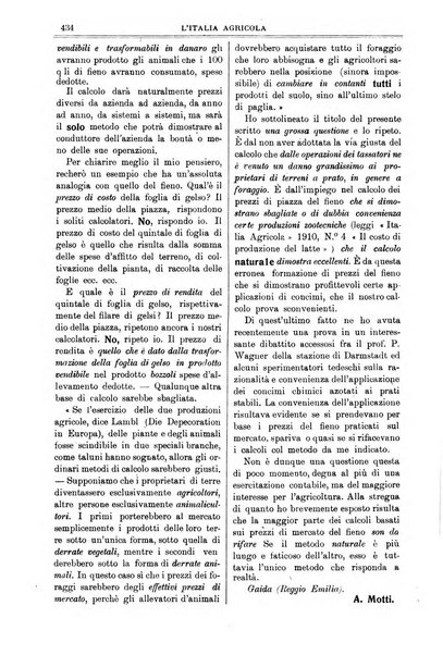 L' Italia agricola giornale di agricoltura