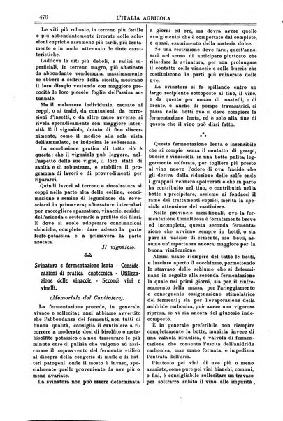 L' Italia agricola giornale di agricoltura