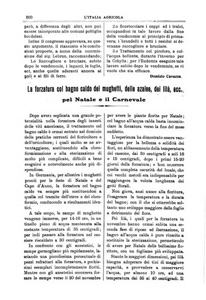 L' Italia agricola giornale di agricoltura