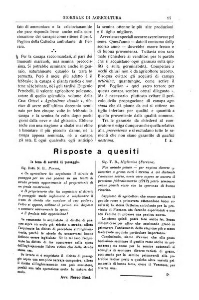 L' Italia agricola giornale di agricoltura