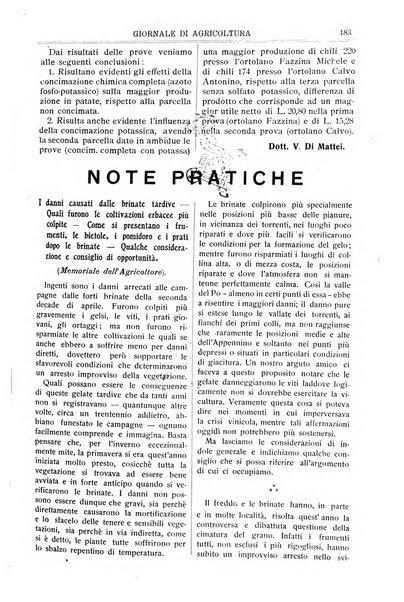 L' Italia agricola giornale di agricoltura