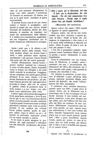 L' Italia agricola giornale di agricoltura