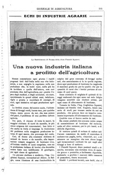 L' Italia agricola giornale di agricoltura