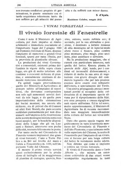 L' Italia agricola giornale di agricoltura