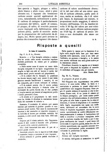 L' Italia agricola giornale di agricoltura