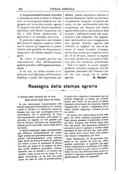 L' Italia agricola giornale di agricoltura