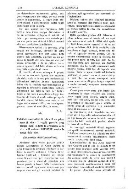 L' Italia agricola giornale di agricoltura