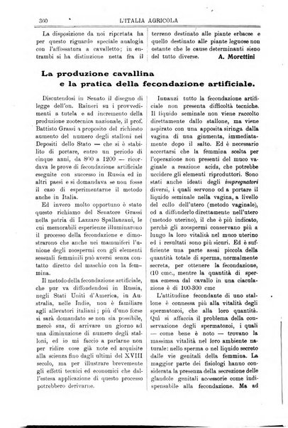 L' Italia agricola giornale di agricoltura