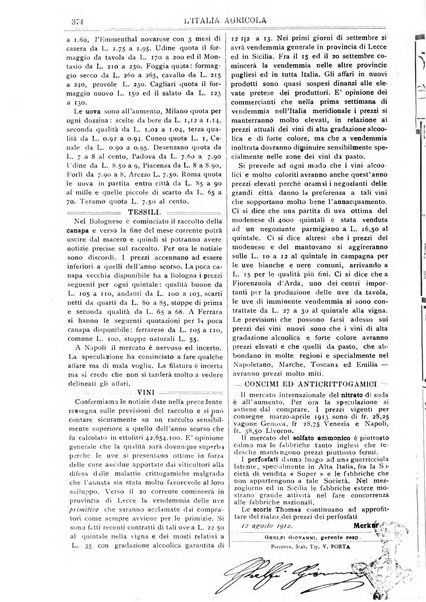 L' Italia agricola giornale di agricoltura